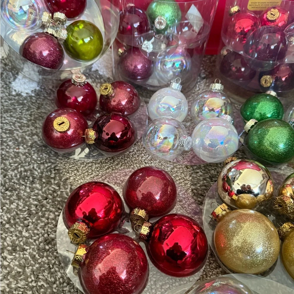 Retired Pier 1 Glass Ornaments Bulk Lot 75pc + Mega Bundle SKU 2202442.